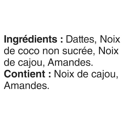 Barre énergétique aux fruits et aux noix à saveur de tarte à la noix de coco 5 x 48g