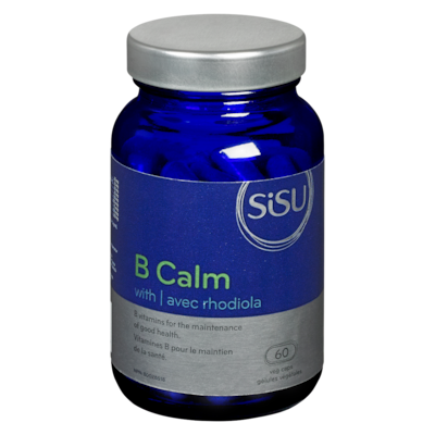 Sisu Vitamines B Calme 60 ea, 0,58 $/1ch