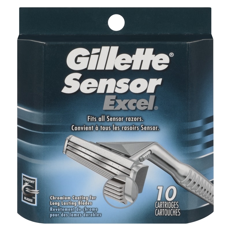 Sensor Excel Men's Razor Blade Refills, 10 Ct