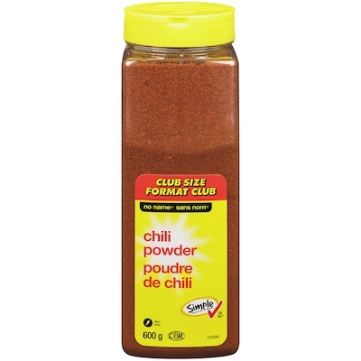 No Name Chili Powder 600 g, $1.58/100g