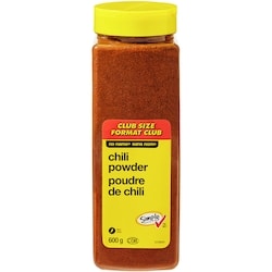 Sans Nom Poudre de chili 600 g, 1,58 $/100g