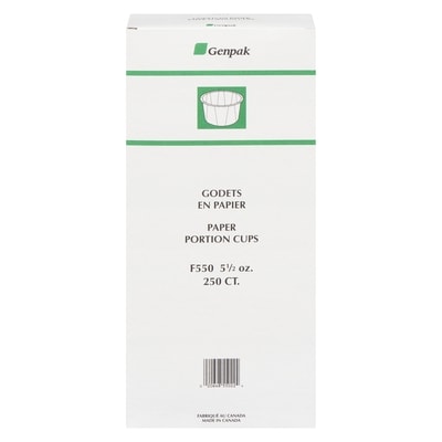 null Portion Cups 5.5oz 250 ea, $0.04/1ea