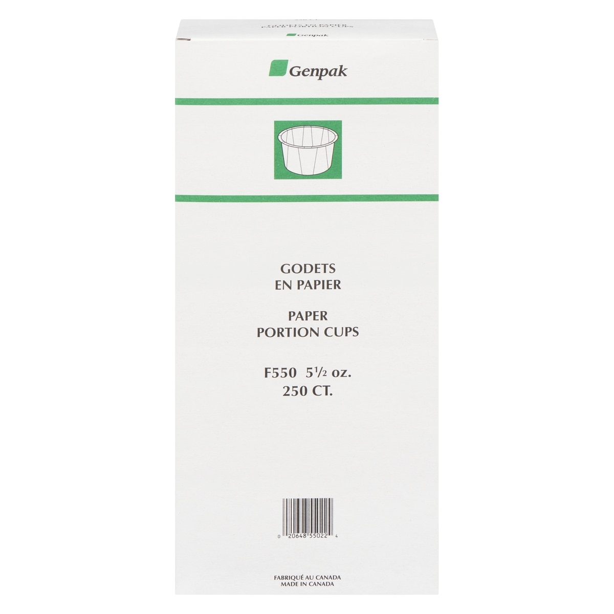 null Godet Portion 5.5Oz 250 ea, 0,04 $/1ch