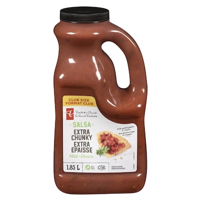 le Choix du Président Salsa extra épaisse douce 1.85 l, 0,70 $/100ml