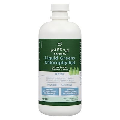 Pure Le Natural Liquid Chlorophyll, Unflavoured 450 ml, $4.89/100ml