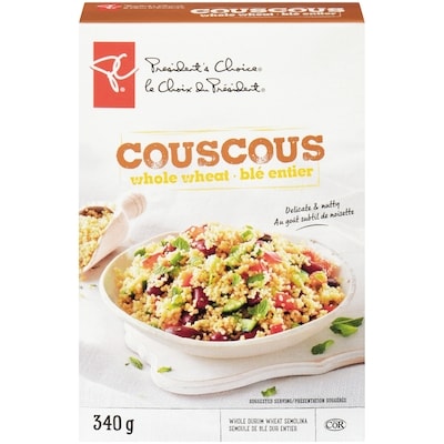 le Choix du Président Couscous de blé entier 340 g, 1,03 $/100g