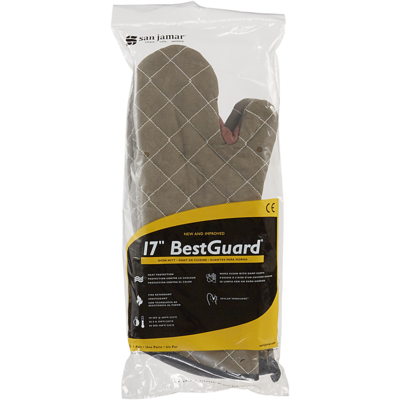 Chef Revival 17" Tan Oven Mitt 2 ea, $14.50/1ea