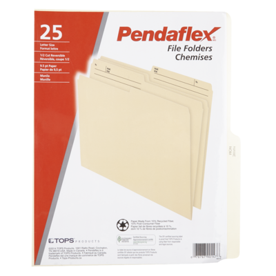 null Cardinal File Folders, Letter Size 1 ea, $4.99/1ea
