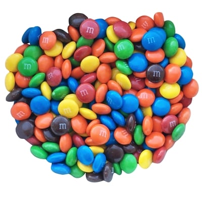 M&M's Mini Milk Chocolate Candy Baking Bits, Bulk Box $2.79/100g $27.90/1kg