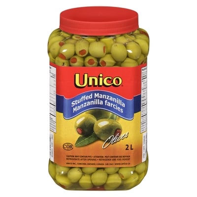 Unico Olives mûres de style italien 2 l, 0,60 $/100ml