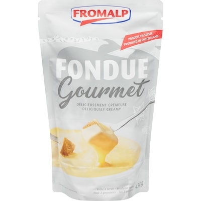 Fromalp Fondue au fromage suisse Gourmet 450 g, 4,22 $/100g