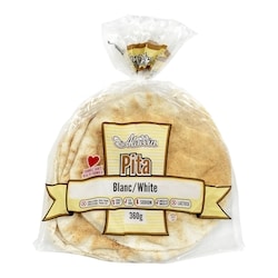 Montréal Pita Pain pita blanc, grand 360 g, 0,64 $/100g