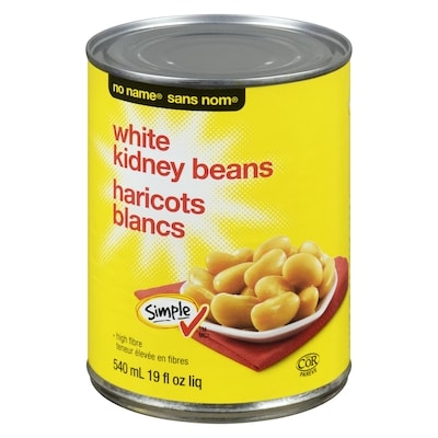 No Name White Kidney Beans 540 ml, $0.33/100ml