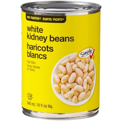 Sans Nom Haricots blancs 540 ml, 0,33 $/100ml