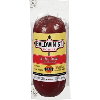 Baldwin St. Kosher All-Beef Salami 375 g, $2.66/100g