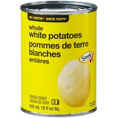 No Name Whole White Potatoes 540 ml, $0.42/100ml
