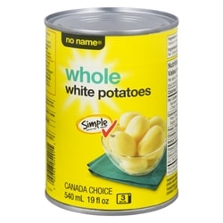 No Name Whole White Potatoes - 540 ml | Real Canadian Superstore