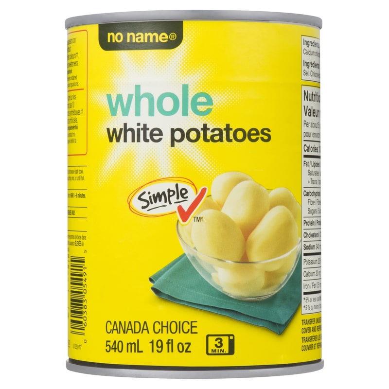 Whole White Potatoes