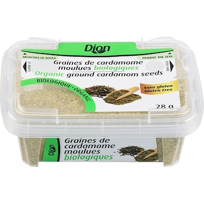 Dion Organic Ground Cardamom 38 g, $27.61/100g
