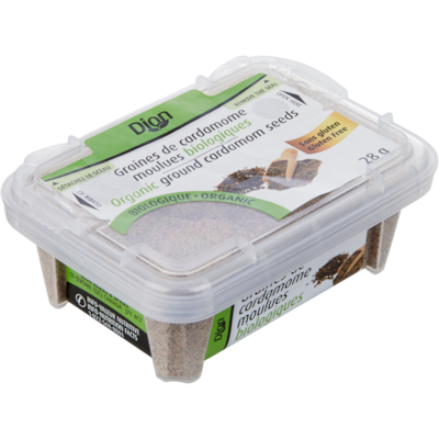 Dion Cardamome moulue biologique 38 g, 27,61 $/100g