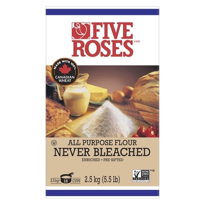Never Bleached All Purpose Flour