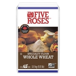 Five Roses Whole Wheat Speciality Flour 2.5 kg, $0.24/100g