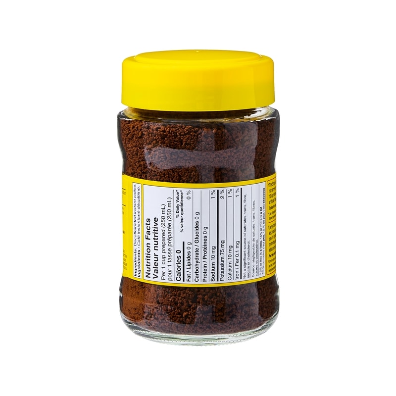 Decaffeinated Instant Coffee