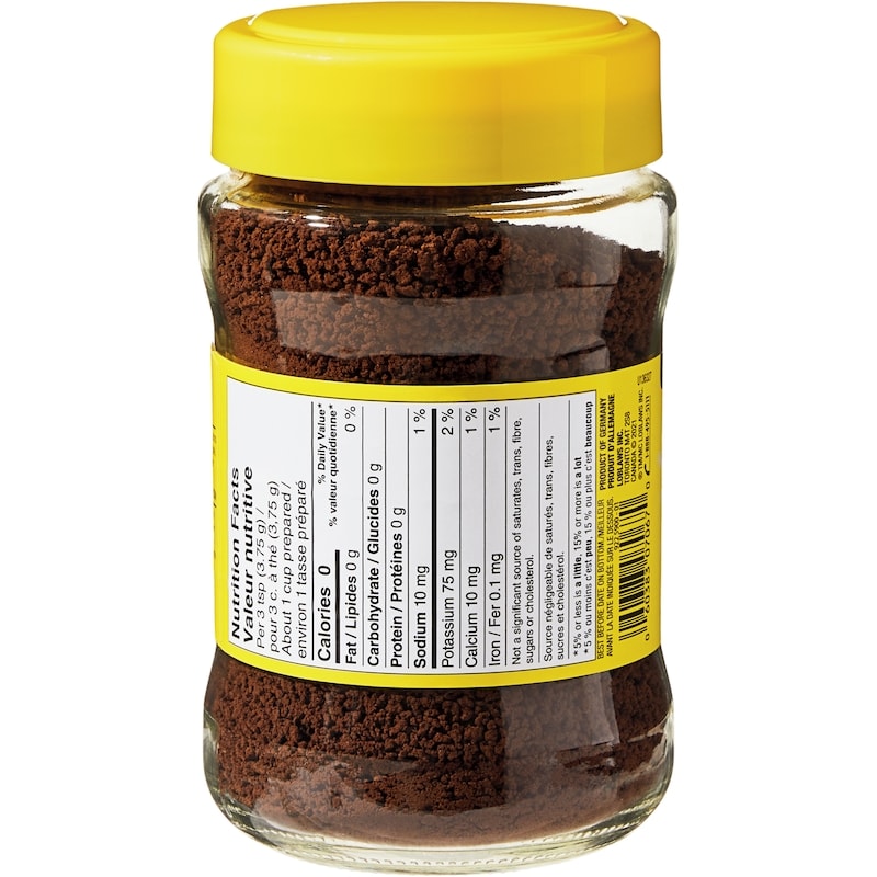 Decaffeinated Instant Coffee