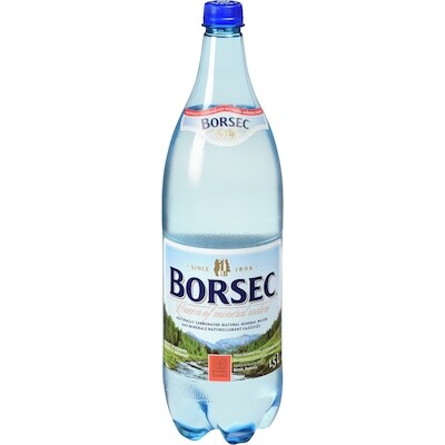 Borsec Eau Minérale Naturelle Naturellement Gazéfiée 1.5 l, 0,23 $/100ml