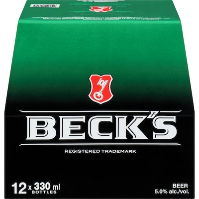 Becks Beck's Beer (ID required at pick-up) 12x330.0 ml, $0.70/100ml