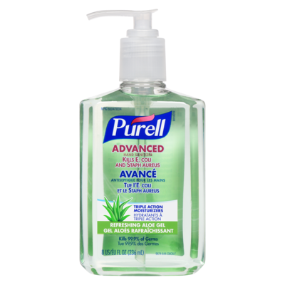 Purell Désinfectantpour les mains à l’aloès 236 ml, 2,33 $/100ml