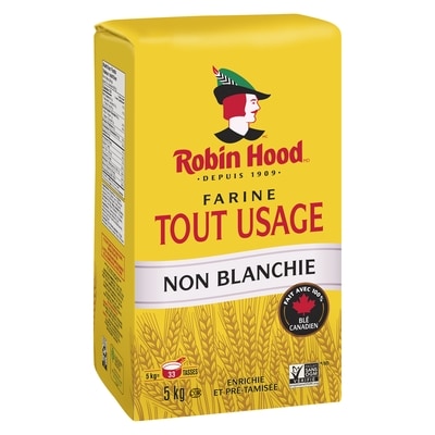 Farine tout usage non blanchie