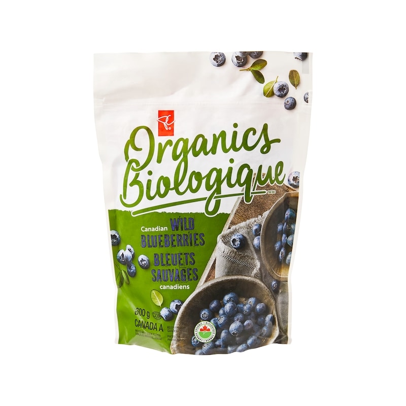 Frozen Canadian Wild Blueberries, Organic