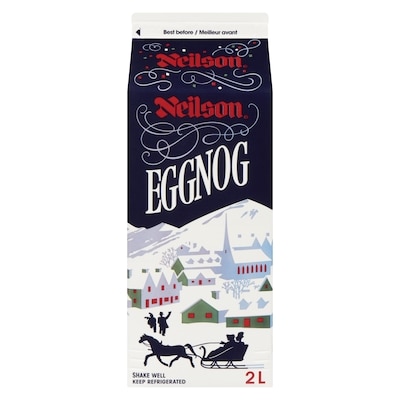 Neilson Egg Nog 2 l, $0.25/100ml