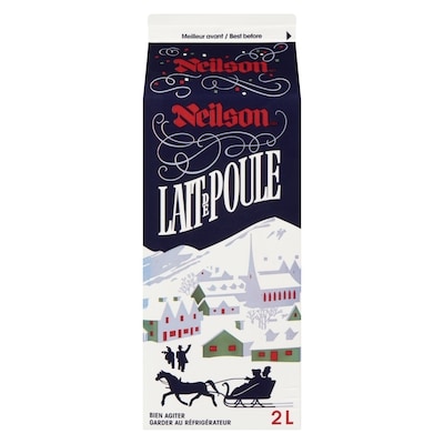 Neilson Lait de poule 2 l, 0,25 $/100ml