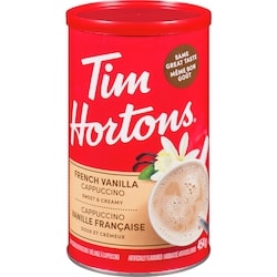 Tim Hortons Cappuccino vanille française 454 g, 2,64 $/100g
