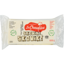 Fromagerie La Chaudière Fromage blanc non affiné Chaudière 600 g, 2,50 $/100g