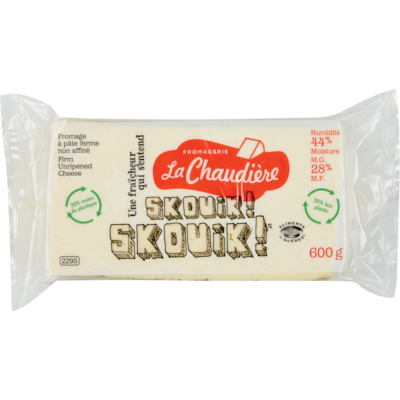 Fromagerie La Chaudière Fromage blanc non affiné Chaudière 600 g, 2,50 $/100g