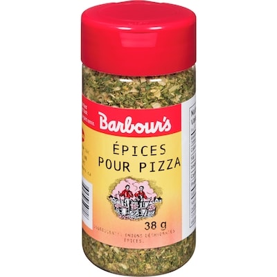 Barbours Épices à pizza 38 g, 9,97 $/100g