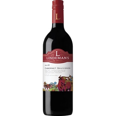 Lindemans Bin 45 Cabernet Sauvignon (ID required at pick-up) 750 ml, $1.89/100ml