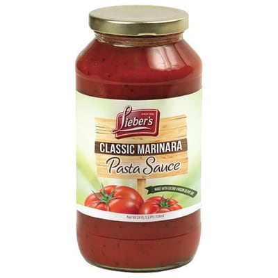 Liebers Classic Marinara Sauce 740 g, $0.88/100g