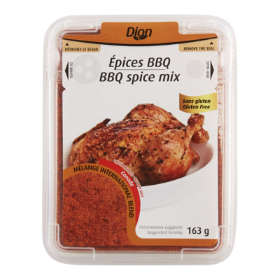 Dion Épices BBQ 163 g, 3,37 $/100g
