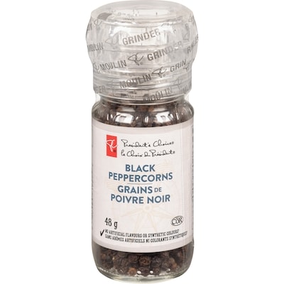 President's Choice Black Peppercorns 48 g, $12.48/100g