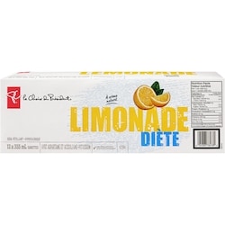 le Choix du Président Soda pétillant à la limonade diète 12x355.0 ml, 0,15 $/100ml
