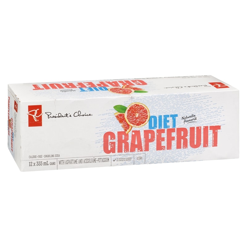 Diet Grapefruit Sparkling Soda