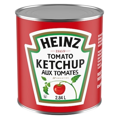 Heinz Tomato Ketchup 2.84 l, $0.46/100ml