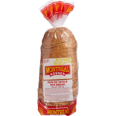 Montreal Kosher Kosher Rye Bread 567 g, $1.06/100g