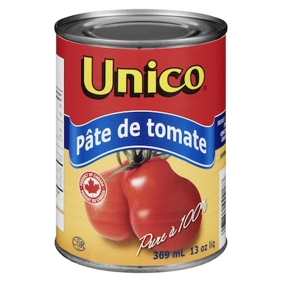 Unico Pâte de tomate 369 ml, 0,81 $/100ml
