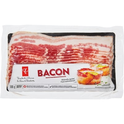 le Choix du Président Bacon 500 g, 1,40 $/100g