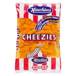 Hawkins Cheezies 210 g, 1,67 $/100g